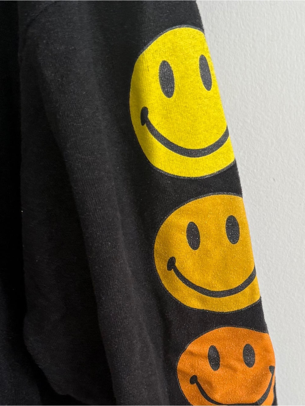 Aviator Nation Black Smiley Hoodie – Size Small – Very Good Con - Picture 3 of 4